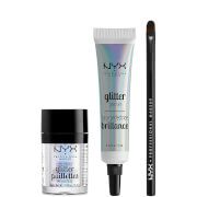 NYX Professional Makeup Glitter Eye Kit (Worth £24.00)
