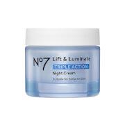 No7 Lift and Luminate Triple Action Night Cream 1.69oz