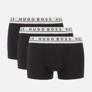 BOSS Men's Triple Pack Boxer Shorts - Black/White