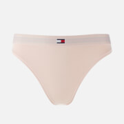 Tommy Hilfiger Women's High Leg Brazilian Knickers - Pale Blush