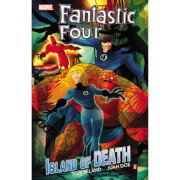 Marvel Fantastic Four Island Of Death Trade Livre de poche