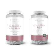 Kokosnuss & Kollagen + Hyaluronsäure-Tabletten