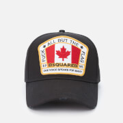 Dsquared2 Men's Canada Flag Patch Cap - Black