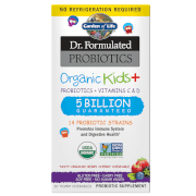 Жевательные таблетки Microbiome Organic Kids+ - Ягода Вишня - 30 жевательных таблеток