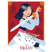 Disney Mulan Giclée Par Doaly