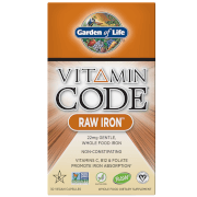Vitamine Code Raw Ijzer - 30 capsules