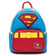 Loungefly Dc Comics Vintage Superman Cosplay Mini Backpack
