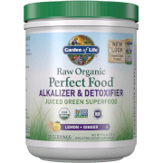 Raw Organic Perfect Food Alkalizer and Detoxifier - 純天然有機完美食物鹼化及排毒配方 - 檸檬-薑 - 282 公克