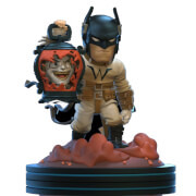 Quantum Mechanix DC Comics Batman : Figurine d'élite Le Dernier Chevalier sur Terre