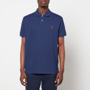Polo Ralph Lauren Men's Custom Slim Fit Mesh Polo Shirt - Newport Navy