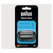 Tête de rechange pour le rasoir électrique Braun Series 5/6 53B - Noir