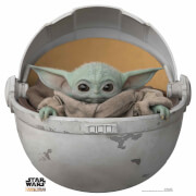 The Mandalorian - L'Enfant Bébé Yoda dans son Berceau Mini Découpe en Carton
