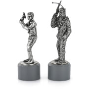 Royal Selangor Star Wars Pewter Chesspieces - Han Solo and Chewbacca (Bishop)