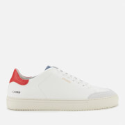 Axel Arigato Men's Clean 90 Triple Leather Cupsole Trainers - White/Red/Blue