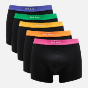 PS Paul Smith Men's 5-Pack Trunk Boxer Shorts - Black/Multi
