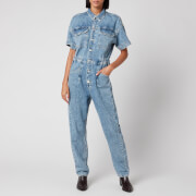 Free People Women's Marci Jumpsuit - Blue