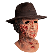 Masque Deluxe Freddy avec chapeau Les Griffes de la nuit Trick or Treat