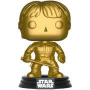 Star Wars Luke Skywalker Gold Metallic EXC Figura Pop! Vinyl