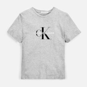 Calvin Klein Monogram Logo T-Shirt - Light Grey