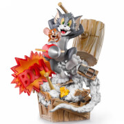 Iron Studios Tom & Jerry Statuette prime à l'échelle 1/3 Tom et Jerry 21 cm