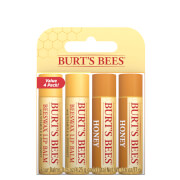 Бальзам для губ с пчелиным воском и медом Burt's Bees Beeswax and Honey Lip Balm, 4 шт