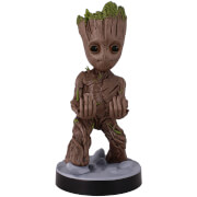 Marvel Groot Cable Guys Support pour câbles, Manette et Smartphone
