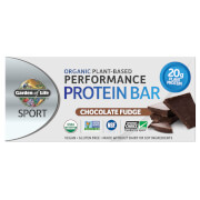 Garden of Life Sport Organic Plant - Based Protein Bar - Chocolate Fudge - 12 Bars