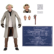 NECA Back to the Future 7" Scale Action Figure Ultimate Doc Brown