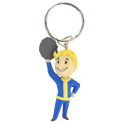 Official Fallout Vault Boy Barter Keyring/Keychain