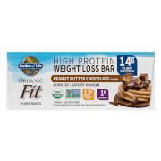 Garden of Life Organic Fit Plant-Based Bar - Peanut Butter Chocolate - 12 Bars