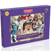 1000 Piece Jigsaw Puzzle - HM Queen Elizabeth II Montage Edition