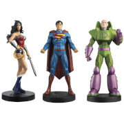 Eaglemoss DC Comics Masterpiece Collection Justice League (Superman, Wonder Woman, Lex Luthor) 3-Pack Statue