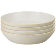 Denby Impression Cream Pasta Bowls (Set of 4)