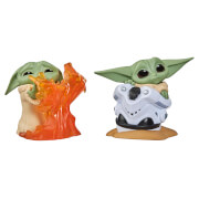 Hasbro Star Wars The Bounty Collection The Child Helmet Hiding Pose and Stopping Fire Pose 2 Pack Figures