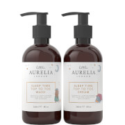 Aurelia London Sleep Time Top to Toe Wash and Cream Set 240ml