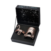 Star Wars Princess Leia Premium Set réplique de boutons de manchette et de bracelets en or - Exclusivité Zavvi