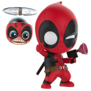 Hot Toys Cosbaby Marvel Comics - Figurine Deadpool & Headpool (Set de 2)