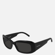 Saint Laurent Women's Rectangle Frame Sunglasses - Black