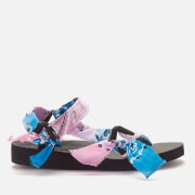 Arizona Love Women's Trekky Bandana Sandals - TDY Blue Pink