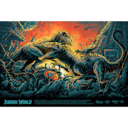 Impression Jurassic World 91*61 cm Zavvi Exclusif - Dan Mumford
