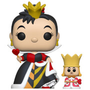 Figura Funko Pop! - Reina De Corazones Con Rey - Disney: Alicia En El País De Las Maravillas