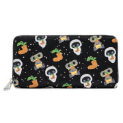 Pop By Loungefly Pixar Earthday Wall-E AOP Zip Around Wallet