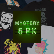 Mystery T-Shirt Geek per Bambini - Pack da 5