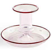 HAY Flare Candle Holder Pink - Small