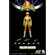 ThreeZero Power Rangers Gelber Ranger Figur im Maßstab 1:16