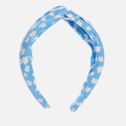 RIXO Women's Zlata Hairband - Buttercup Floral Dusk Blue White
