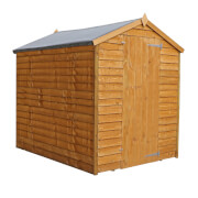 Mercia 7x5ft Overlap Apex Windowless Shed
