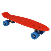 Charles Bentley 22 Retro Mini Plastic Skateboard Red