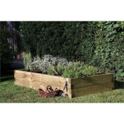 Forest Caledonian Wooden Raised Bed 180 x 90cm