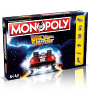 Juegos de mesa Monopoly - Edición Regreso al Futuro - Edición exclusiva en línea de Zavvi (Edición limitada)